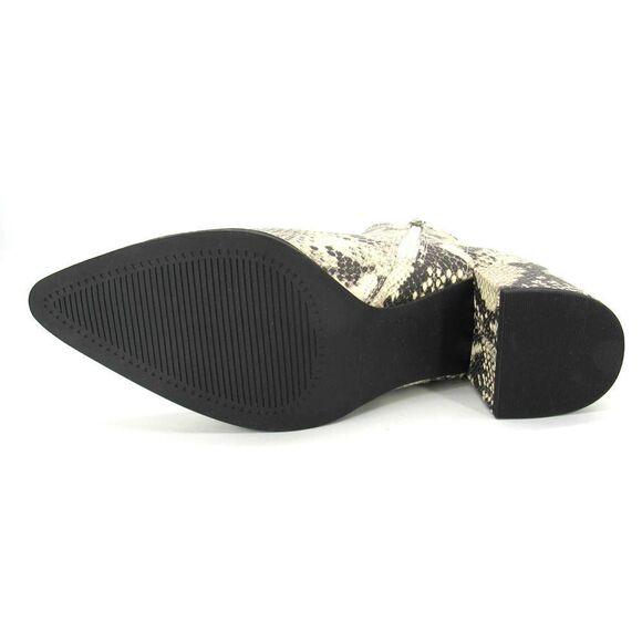 Madden Girl Women's White Snake Print Dafni Booties SZ 8.5 - Picture 6 of 9